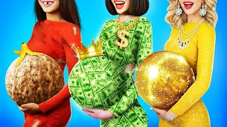 الحامل الفقيرة ضد الغنية ضد الثرية مواقف الحمل الفقير ضد الثري التي لا تصدق 