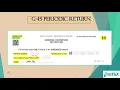 How to File your G45