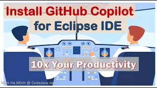 Install GitHub Copilot Plugin for Eclipse IDE with Demo 10x Your Productivity