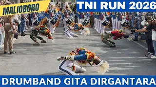 MANTAP ‼️ DRUMBAND AAU GITA DIRGANTARA AKADEMI ANGKATAN UDARA 🔥 TNI RUN 2026