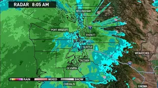 LIVE Radar of Puget Sound rainstorm