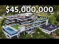 Inside a 45 000 000 Los Angeles Mega Mansion Full of Entertainment Spaces
