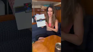 How we secure our Christmas tree on a sailboat #sailingbyefelicia #shorts #sailboatlife