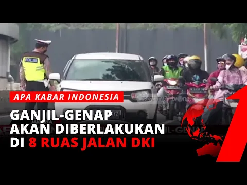 Penyekatan Berakir, Ganjil-Genap Diberlakukan Lagi