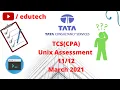 TCS CPA Exam March 2021 TCS CPA Python and Java