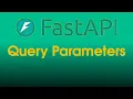 FastAPI Tutorial Query parameters Part 3