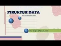 Matakuliah Struktur Data Pertemuan-3 Tipe Data Array