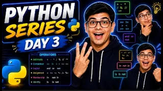 Python Day 3 All Operators Explained with Examples