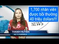 Lagu TIN 3PM 17-12-2025: 1,700 nhân viên được bồi thường 40 triệu dollars!!!