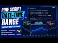 TRADINGVIEW--PINE SCRIPT DATE TIME RANGE TUTORIAL