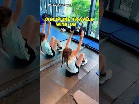 We keep training wherever life takes us. 🌍🏃‍♀️💪 . Discipline travels with us.     #trainanywhere