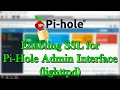 Enabling SSL for Pi Hole Admin Interface lighttpd