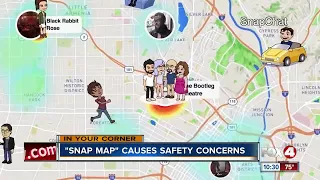 Snap Maps Cause Safety Concerns 
