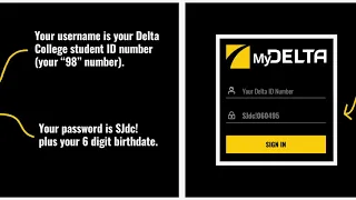 MyDelta How to log on