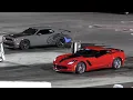 Download Lagu Hellcat vs Z06 Corvette - drag racing
