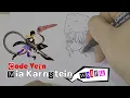 ASMR drawing Waifu Mia Karnstein from Code Vein - Indonesia