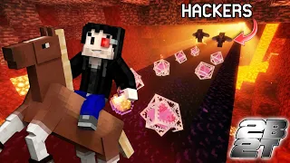 HACKERS e ITEMS RAROS en el CAMINO INFINITO de 2B2T 🤯 - ZetaSSJ