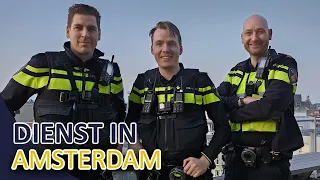 politie dienst met michael in amsterdam entrada ajax verdachte van vernieling aangehouden 