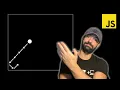 How to create Bouncing ball movement using Javascript