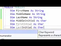 String Manipulation VB NET Left Right