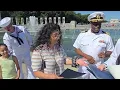 Navy Reenlistment Ceremony at The WWII Memorial