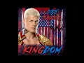 Download Lagu Cody Rhodes - Kingdom (Entrance Theme)