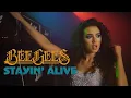 Download Lagu Bee Gees - Stayin' Alive (ROCK COVER) by Sershen\u0026Zaritskaya