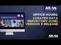 Release of the Curated Data Repository CDR v9 Dataset Office Hours 7 24 26