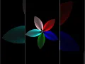 Beautiful flower by using turtle graphics in python