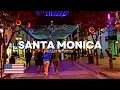 Downtown Santa Monica 3rd Street Promenade Walking Tour in California USA