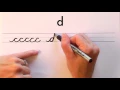 How To Write in Cursive Lesson 5 A complete Course FREE Worksheets