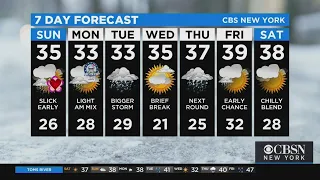 New York Weather CBS2 Evening Forecast at 9PM