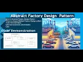 Abstract Factory Design Pattern in Java Comprehensive Tutorial with class diagram example and Quiz