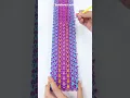 Making a WIDE Rainbow Loom bracelet Made using the Loom Your Life kit Target