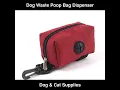 Download Lagu Dog Waste Poop Bag Dispenser Portable Dog Poop Bag Garbage Bag Storage Box | Dog \u0026 Cat Supplies