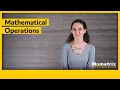 Mathematical Operations
