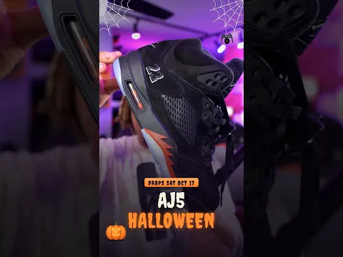 Jordan 5 "Halloween" Glows In The Dark 🎃 Worth $215? #Shorts