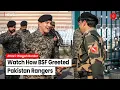 Punjab BSF Pakistan Rangers Exchange Sweets At Attari-Wagah Border On Republic Day