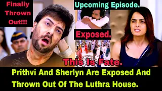 sherlyn and prithvi are finally thrown out of the luthra house after rishab expose them zee world