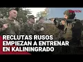 Lagu RUSIA: Así inicia la PREPARACIÓN MILITAR de reservistas para el combate en Ucrania