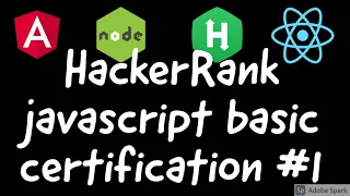 Hacker Rank Javascript Basic Certification