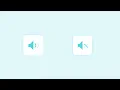Button mute unmute using HTML and CSS