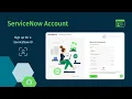 Create a ServiceNow Account