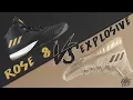 Adidas D Rose 8 vs Crazy Explosive 2017 Primeknit