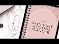 your Skincare Routine Planner by Plannerverse