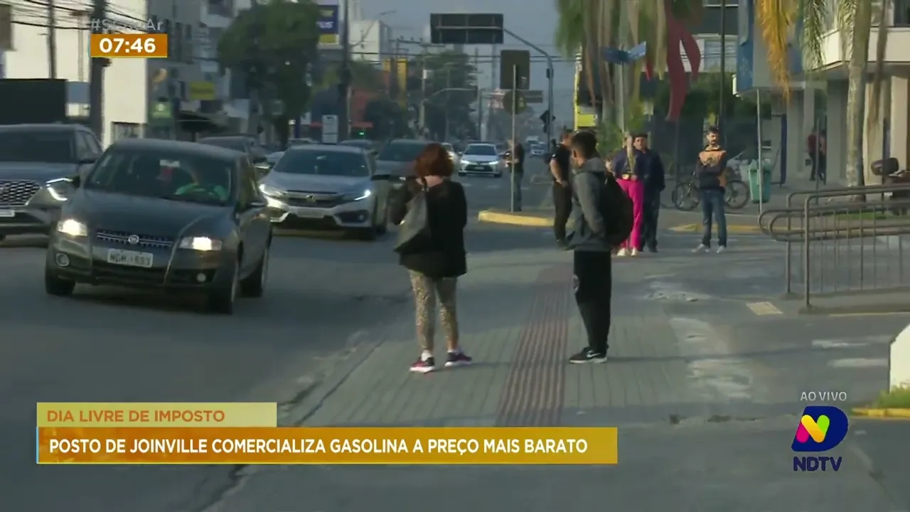 Postos de Joinville vendem gasolina a preço mais barato nesta quinta-feira