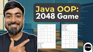 2048 Game in Java Text-Based OOP Project
