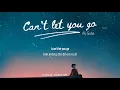 Vietsub | Can’t Let You Go - Ali Gatie | Lyrics Video