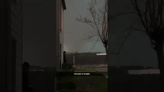 A tornado touched down in Temple TX on May 22 Courtesy Paris Coward