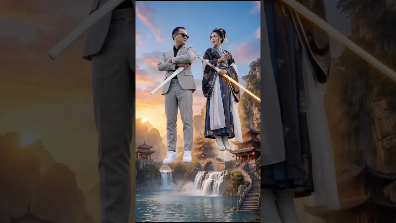 Time-Traveling Spy Prepares to Face an Eternal Rival #shortfilm #shortdrama #ThaiFantasy #kungfu #ai poster